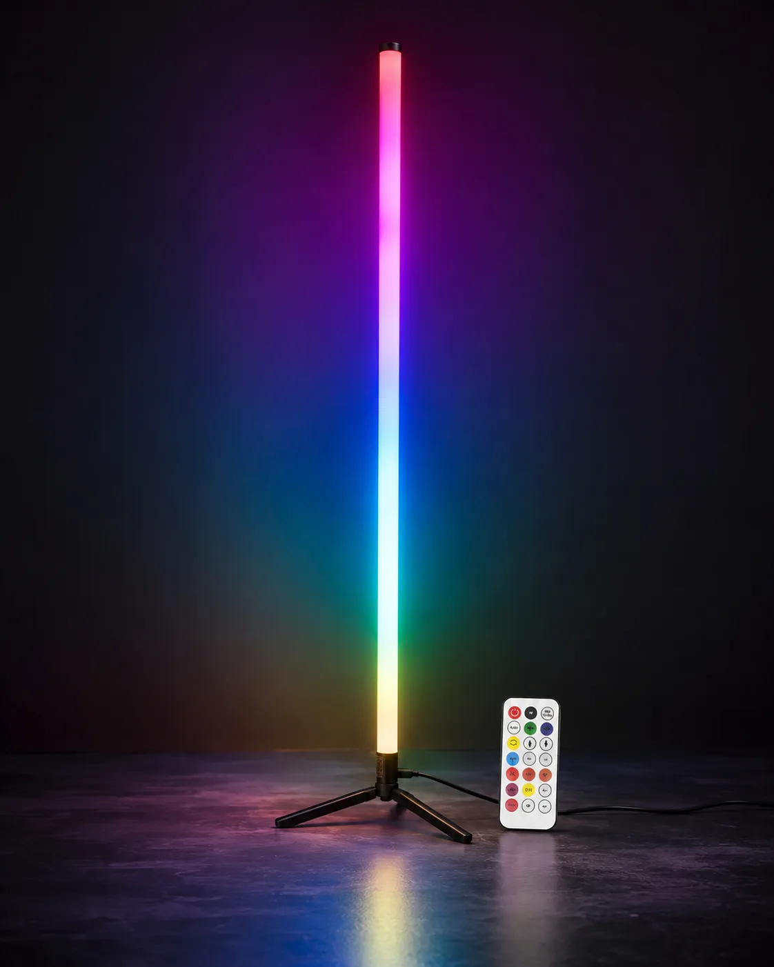 Lampe LED d’Ambiance RGB Bluetooth avec Télécommande & Music Sync